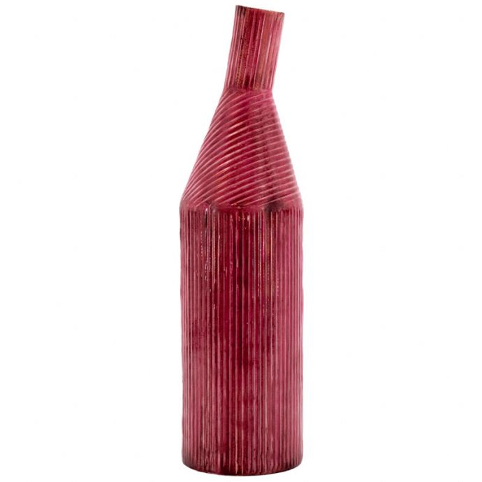 Metalen vaas Contemp roze