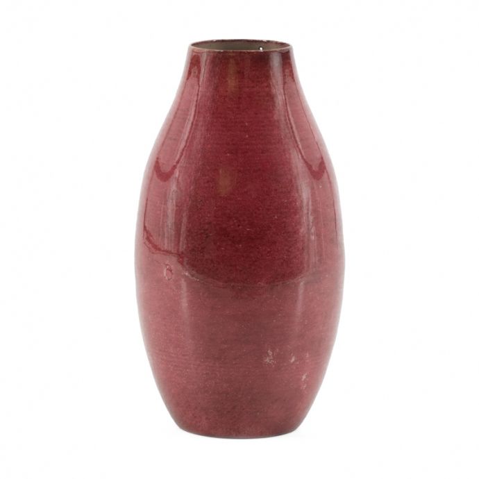 Metalen vaasje roze