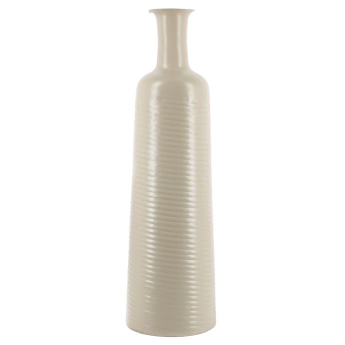 Metalen vaas sand