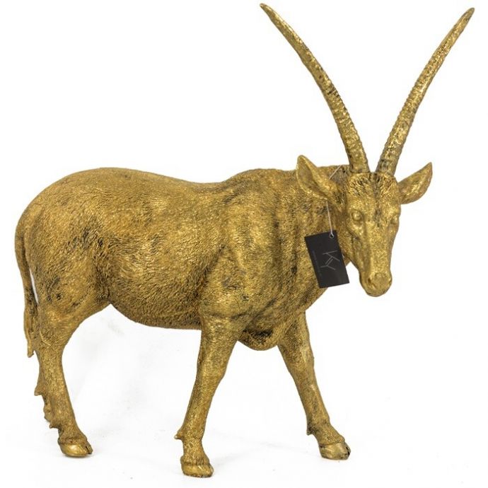 Beeld antilope goud