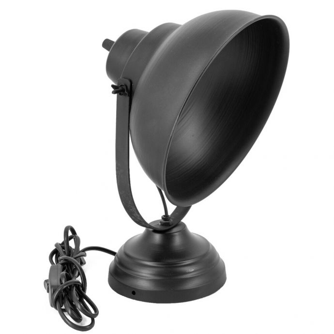 Wandlamp zwart metaal