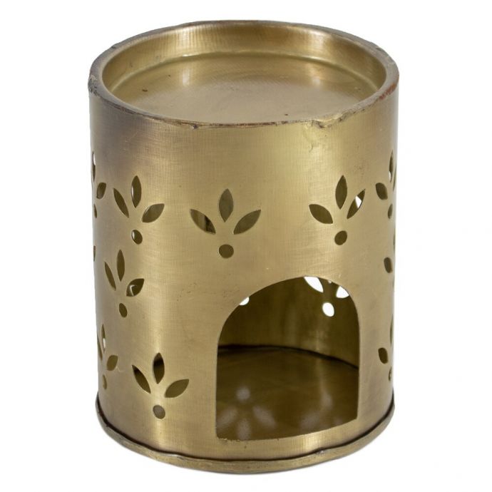 Geurbrander round flower goud