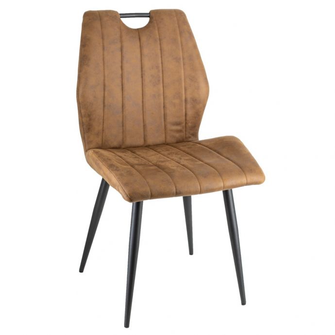Stoel Josina in cowboy cognac