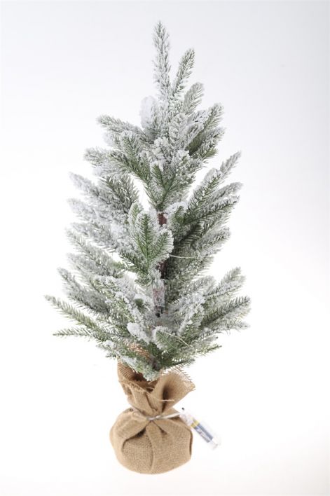 Kerstboom kunst 60cm met lampjes 