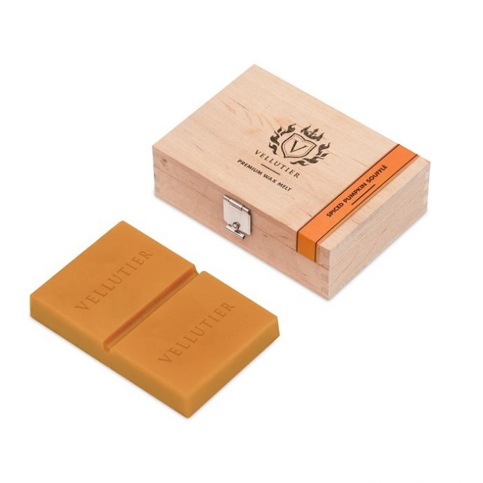 Wooden Box Wax Melt - Spiced Pumpkin Soufflé