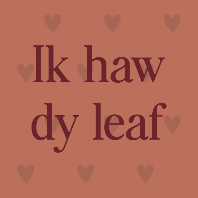 Tegel - Ik haw dy leaf