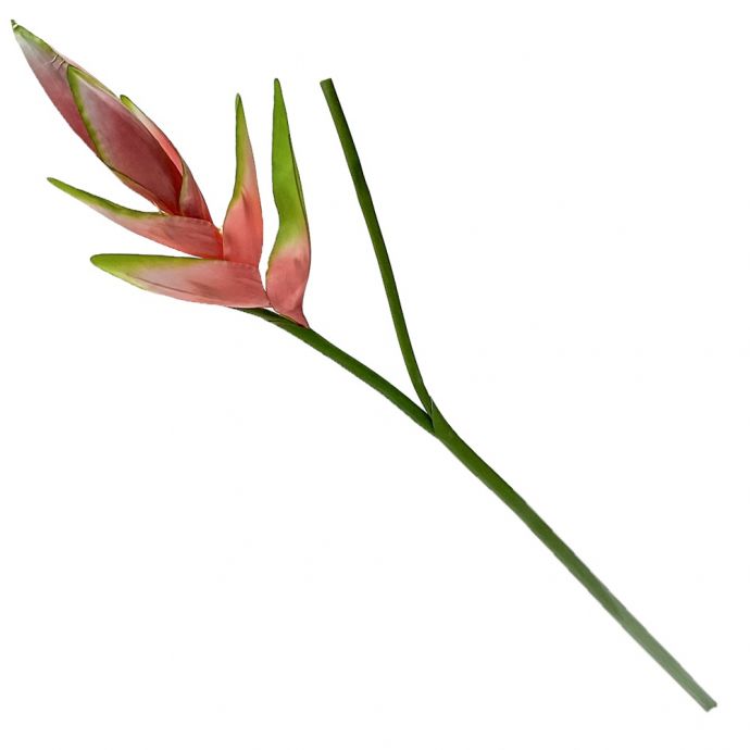 Kunstbloem Heliconia roze