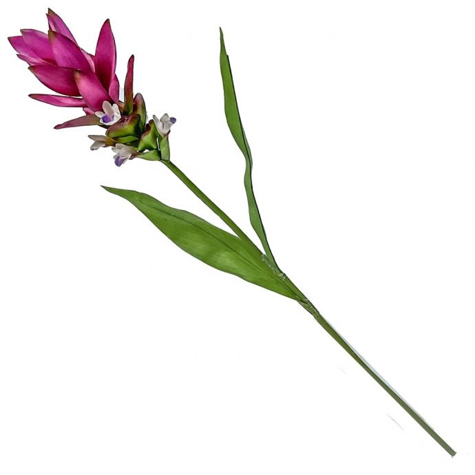 Kunstbloem Siamese tulp fuchsia