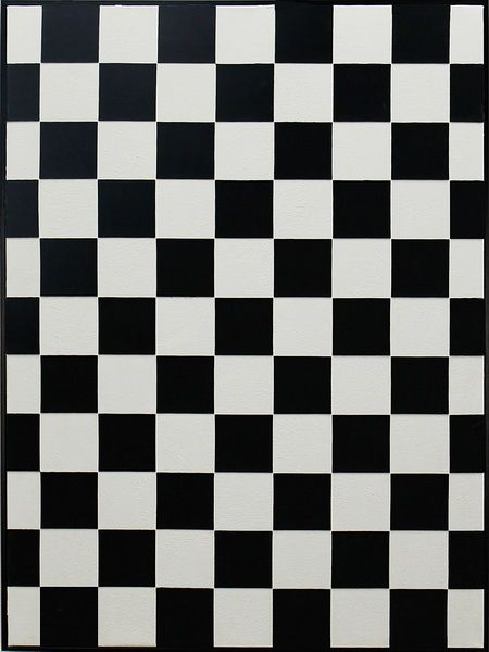 Schilderij illusie zwart/wit