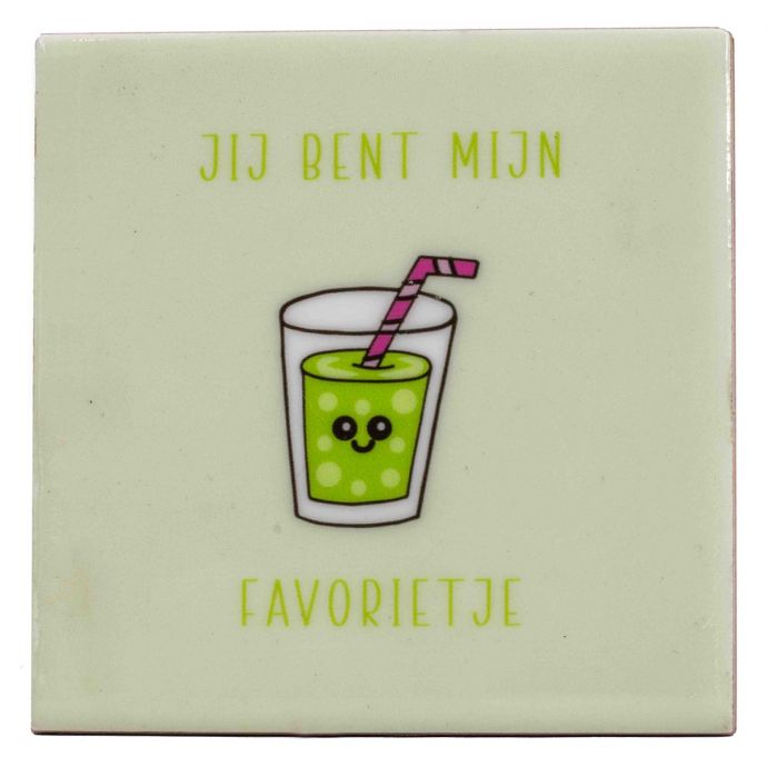 Tegeltje 'Favorietje'