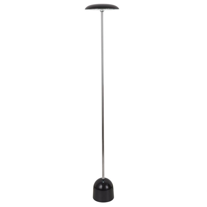 Vloerlamp Mush LED op accu zwart