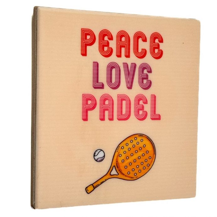 Tegeltje 'Padel'