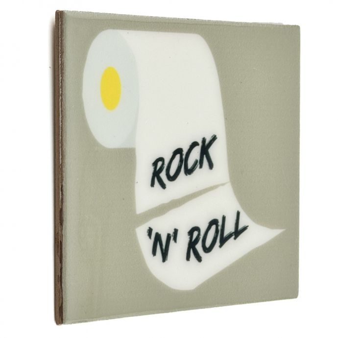 Tegeltje 'Rock and roll'