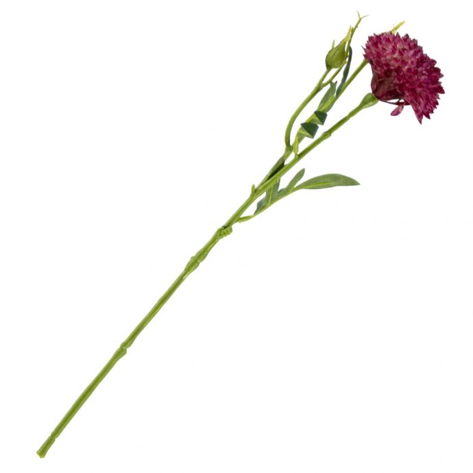 Kunstbloem zinnia fuchsia 