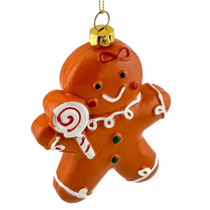 Kersthanger gingerbread poppetje