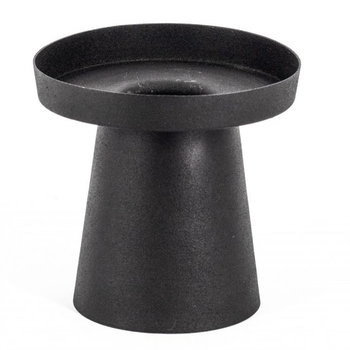 Kaarsenstandaard zwart texture