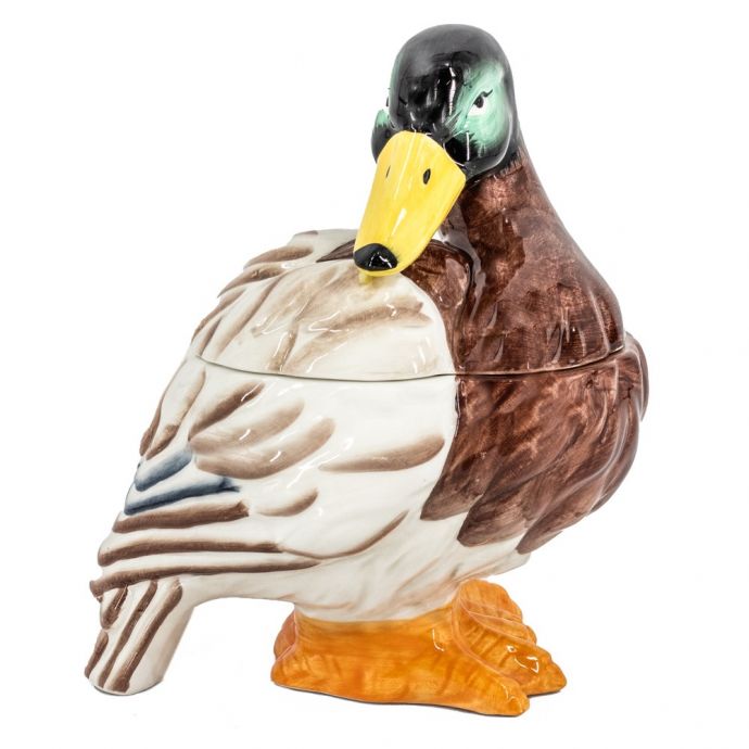 Bakje met deksel eend 