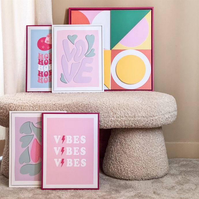 Poster in frame love