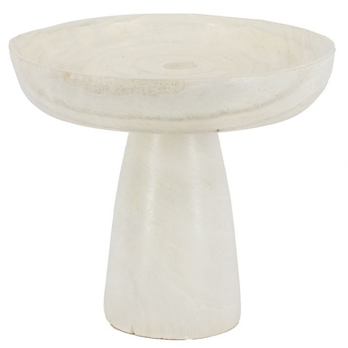 Houten plateau wit