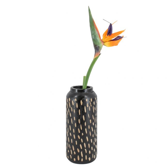 Kunstbloem Strelitzia oranje