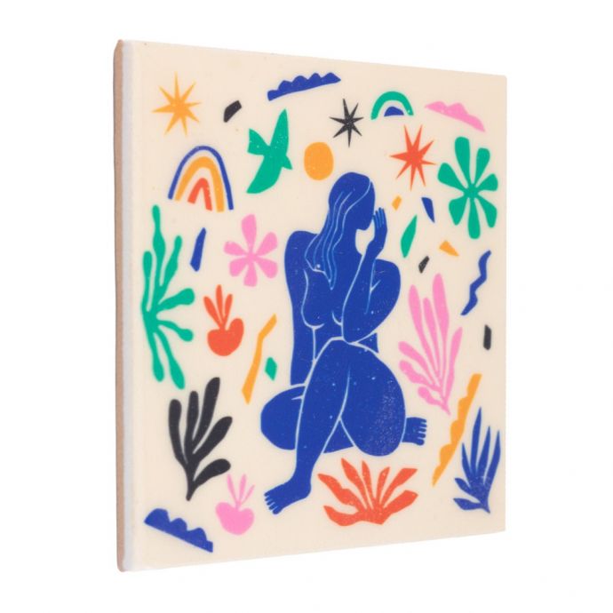Tegeltje 'Free spirit'