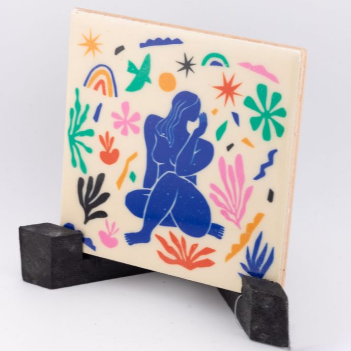 Tegeltje 'Free spirit'