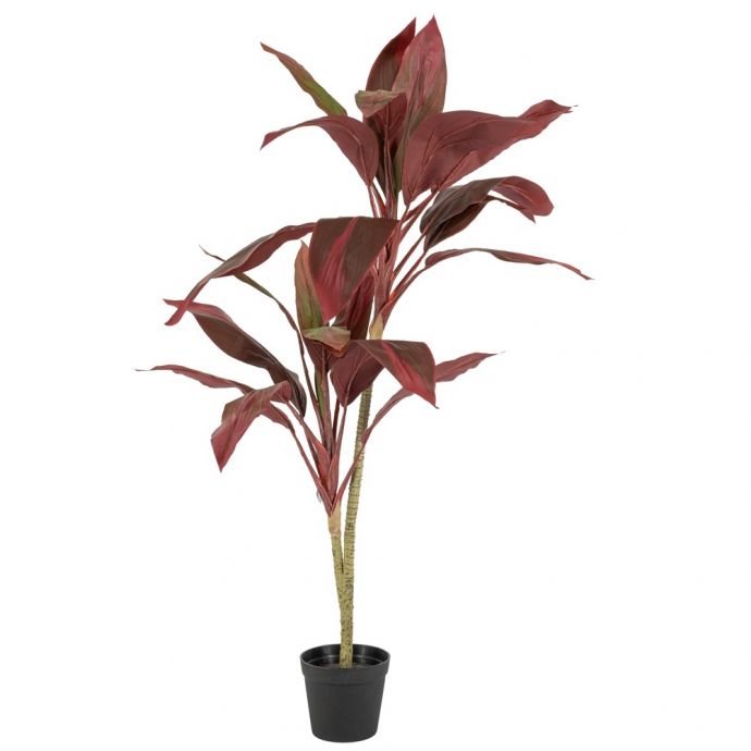 Kunstplant rode cycas 120cm
