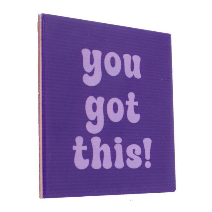 Tegeltje 'You got this'