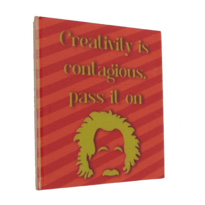 Tegeltje 'Albert Einstein'
