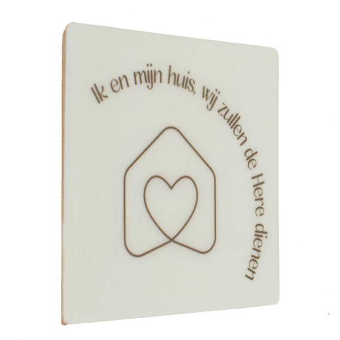 Tegeltje - Ik en mijn huis