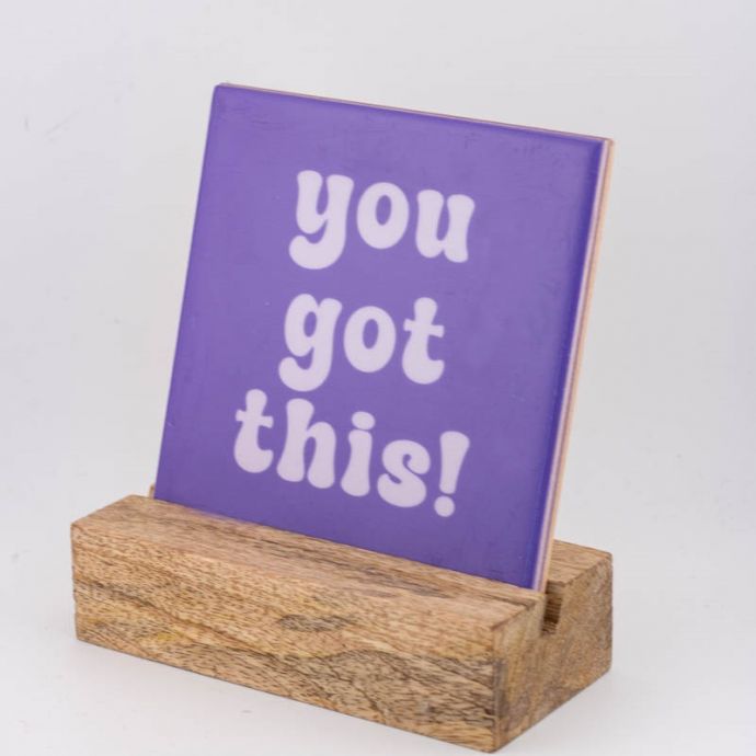 Tegeltje 'You got this'