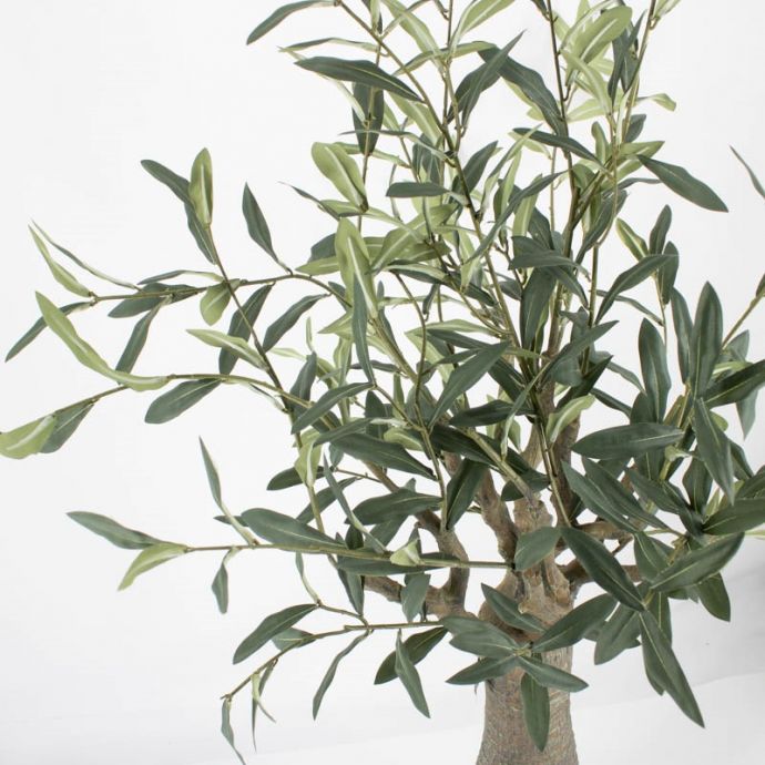 Kunstplant olijf met dikke stam 115cm