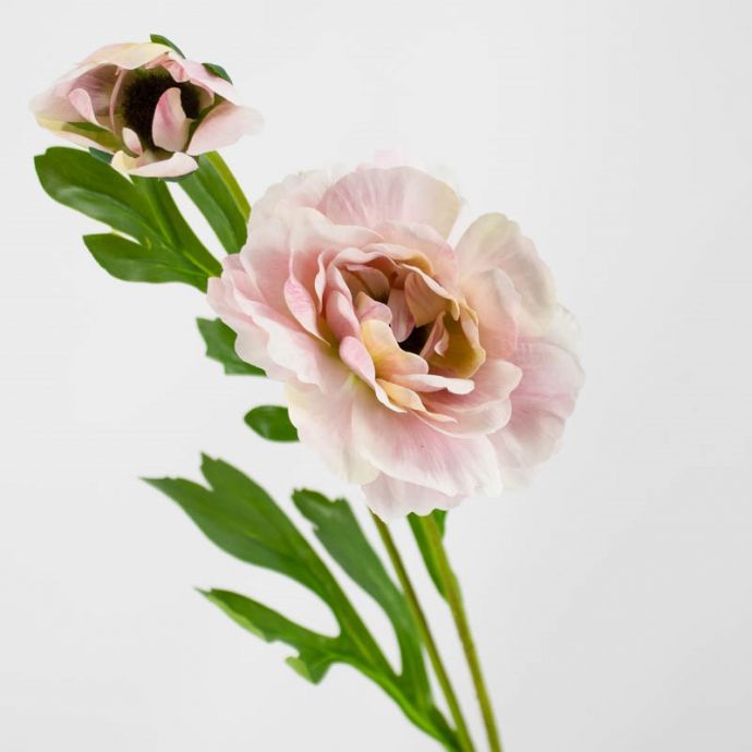 Kunstbloem ranonkel roze