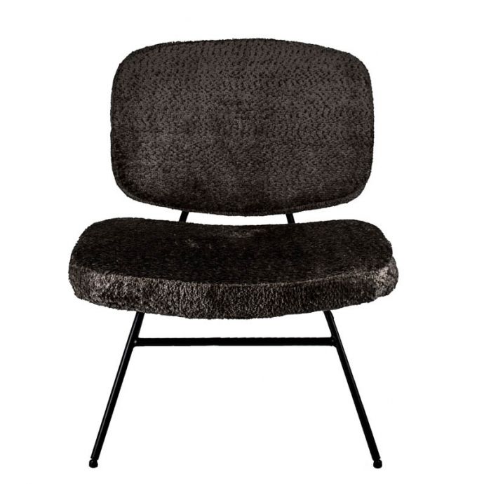 Fauteuil Kiki antraciet