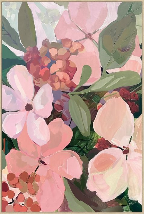 Schilderij bloemen