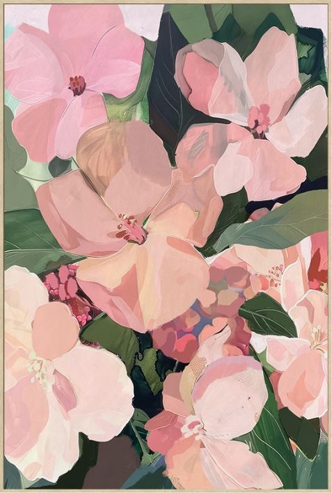 Schilderij bloemen