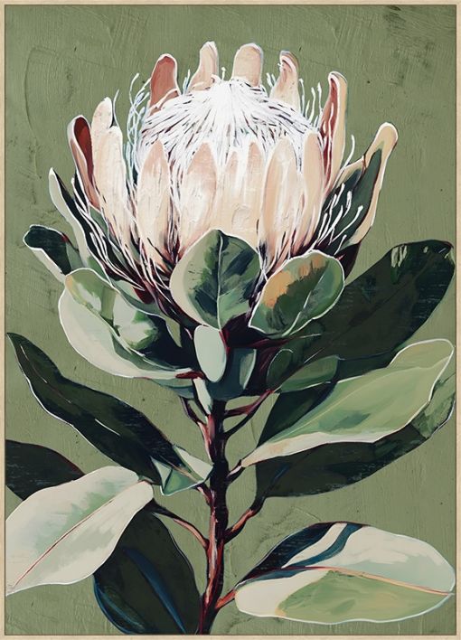 Schilderij bloem