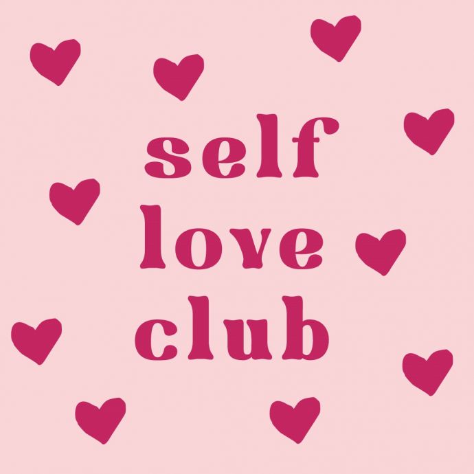 Tegeltje - Self love club