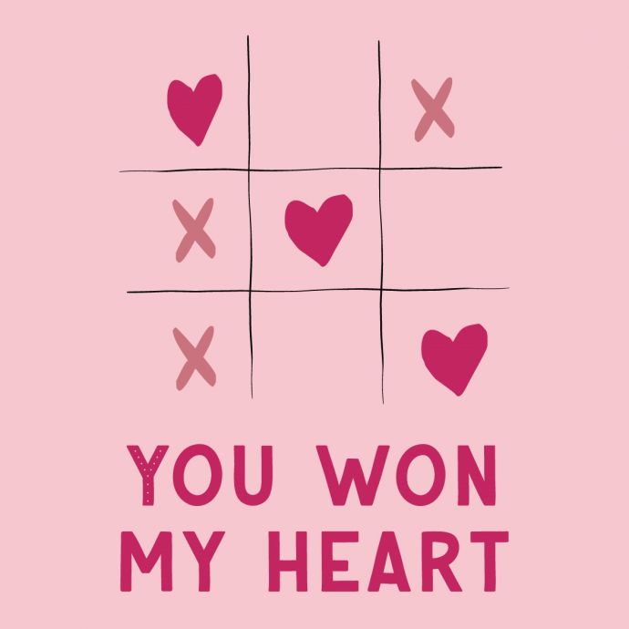 Tegeltje - You won my heart
