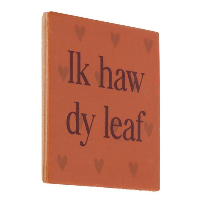 Tegel - Ik haw dy leaf