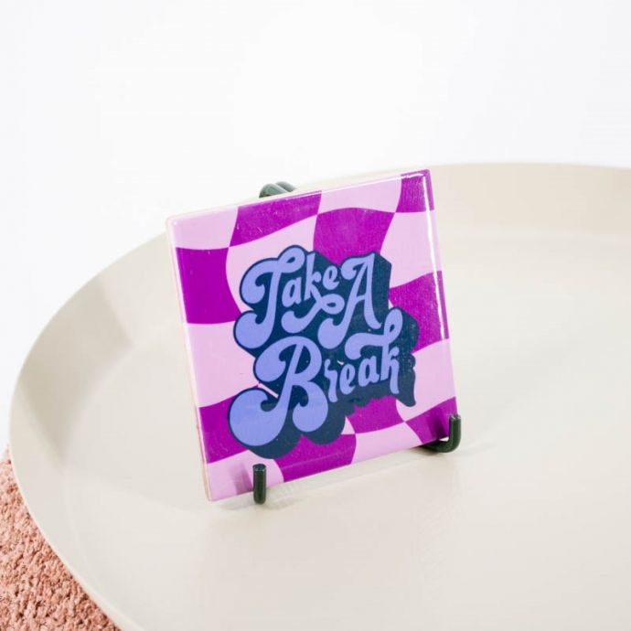 Tegeltje 'Take a break'