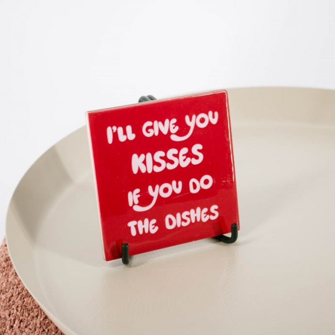 Tegeltje 'Dishes'