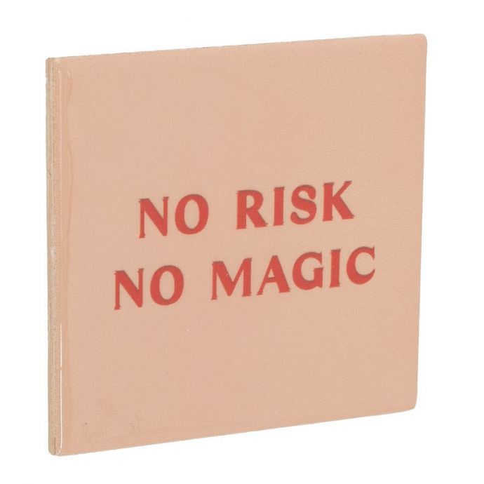 Tegeltje - No risk no magic