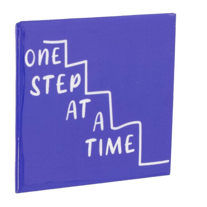 Tegeltje - One step at a time
