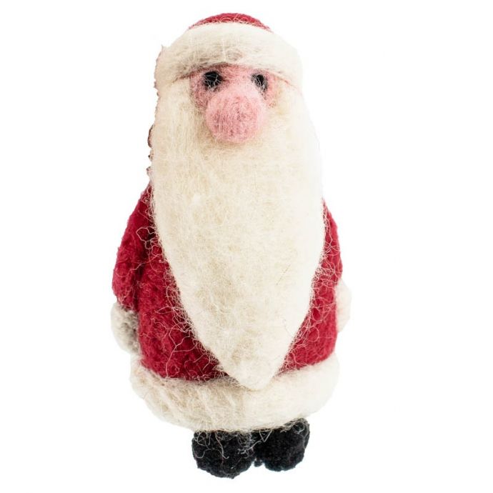Wollen hanger kerstman