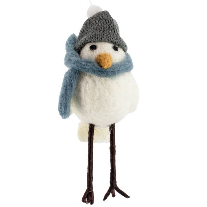Wollen hanger vogel