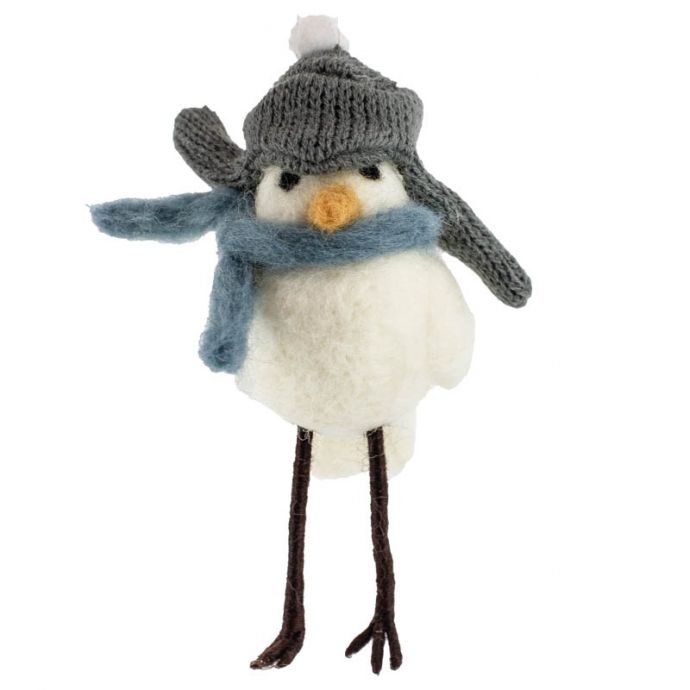 Wollen hanger vogel