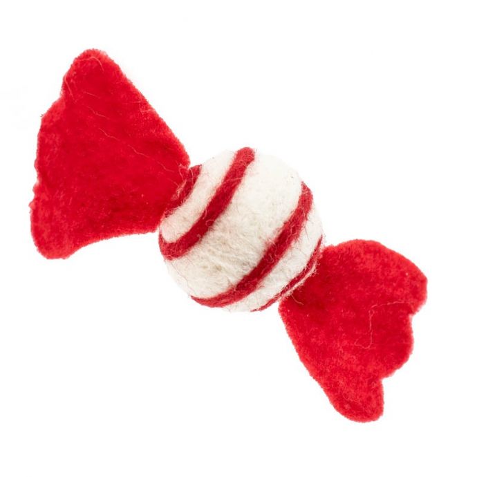 Wollen hanger snoepje