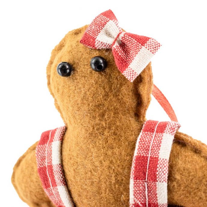 Vilten hanger peperkoek vrouw
