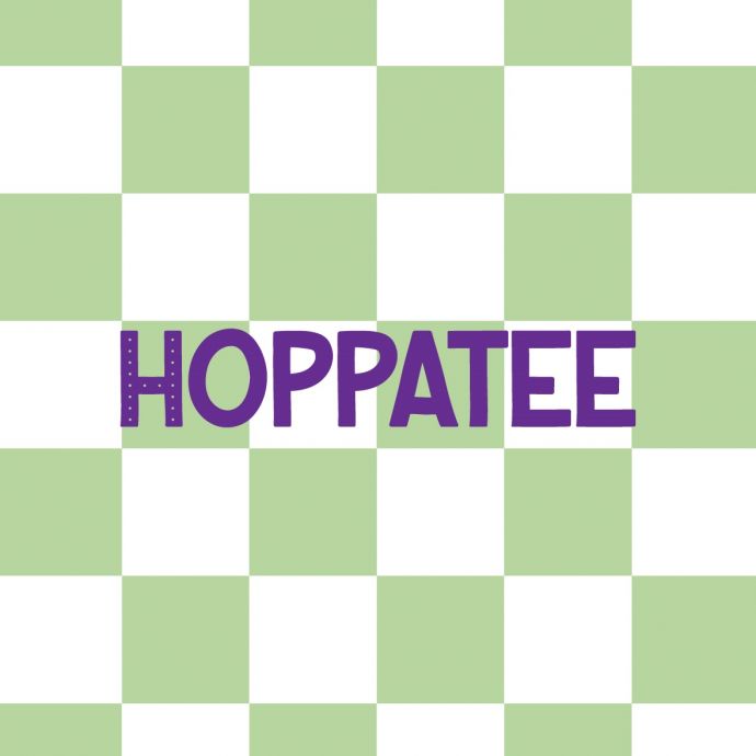 Tegeltje - Hoppatee